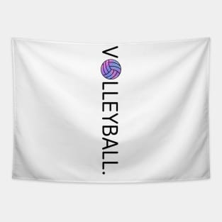 Pink and Purple Volleyball Tapestry