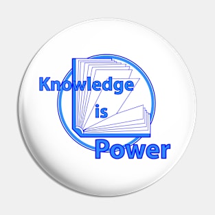 Knowledge is Power Pin