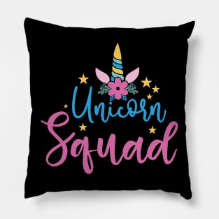 unicorn squad Pillow