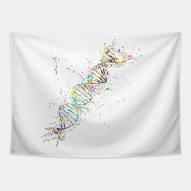 DNA molecule Tapestry by erzebeth