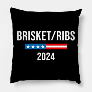 Brisket Ribs 2024 Funny Pillow