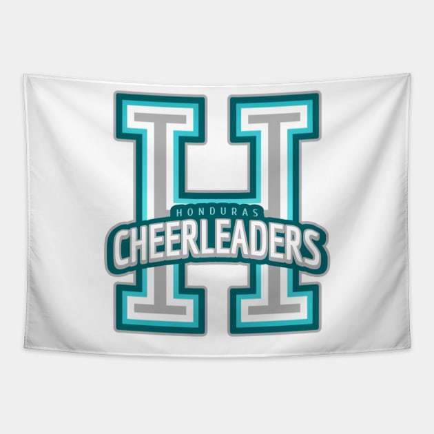 Honduras Cheerleader Tapestry by Tip Top Tee's