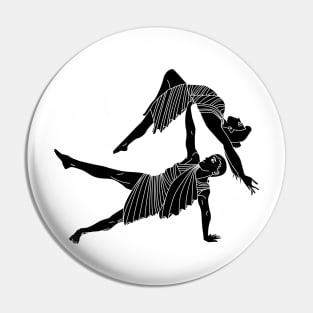 Greek Acro yoga Pin