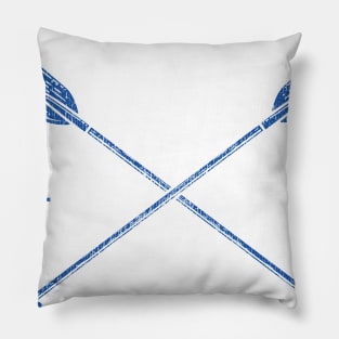 Vintage Santa Barbara Vacation Design Pillow