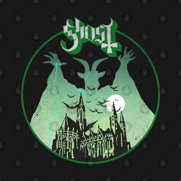 Ghost light green by Punk Fashion