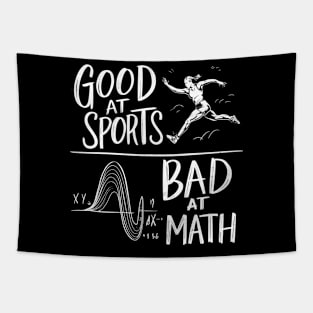 Good At Sports Bad At Math Tapestry