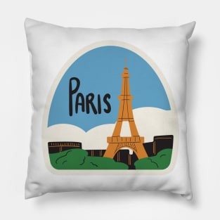 I Love Paris Pillow