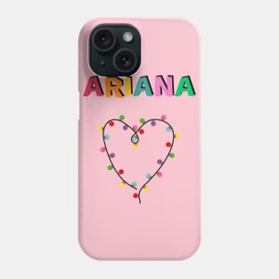 Ariana Custom Request Personalized - Xmas Lights Phone Case