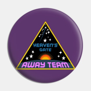 Death Cult Heavens Gate Away Team Pin