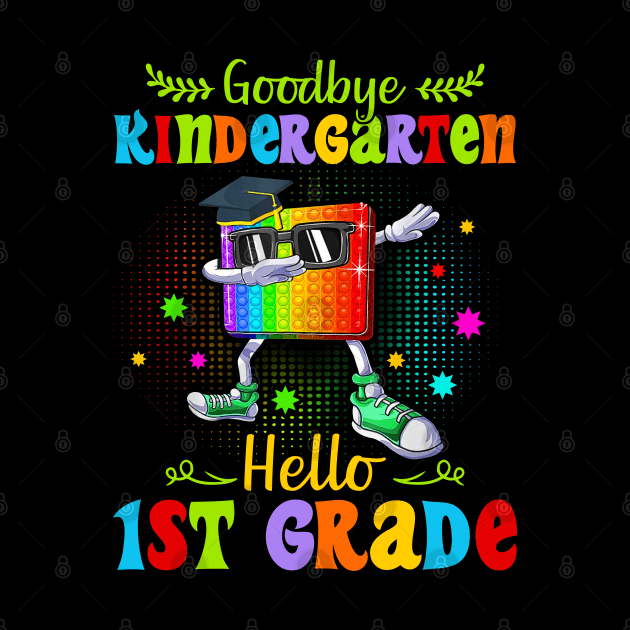 Goodbye Kindergarten Graduation Hello First Grade Popping It by nikolay