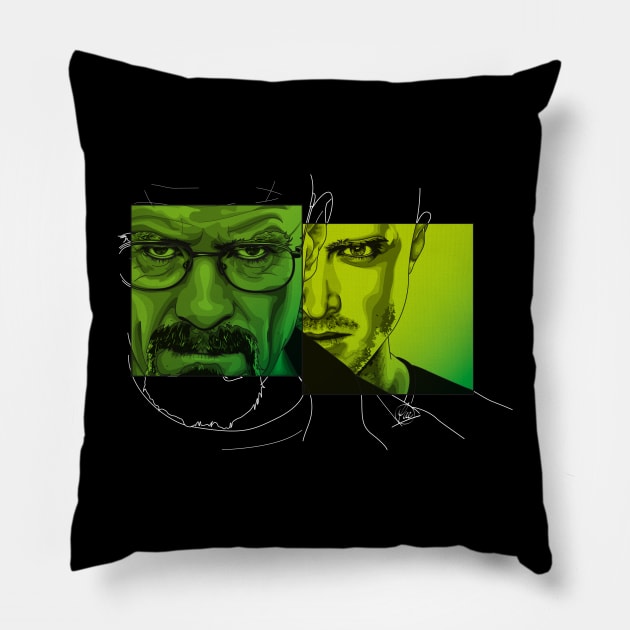 Br-eaking Ba-d Pillow by YueGraphicDesign