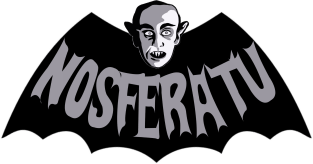 Nosferatu Bat Symbol Magnet