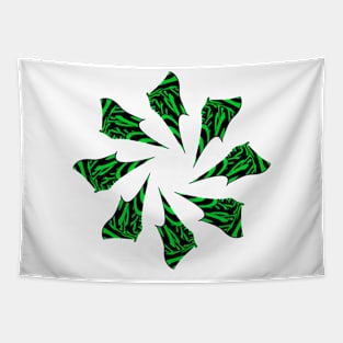 Green Star Tapestry