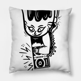 Techno DJ Pillow