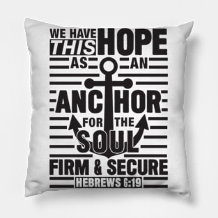 Hebrews 6:19 Pillow