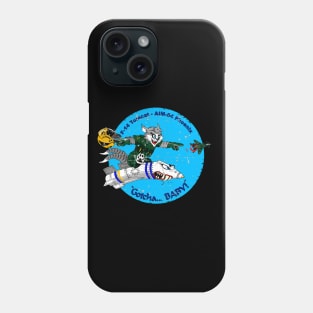 F-14 Tomcat - AIM-54 Phoenix Gotcha... BABY! - Grunge Style Phone Case