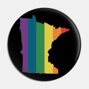 Minnesota State Rainbow Pin