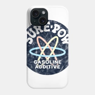 Sure-Pow Gasoline Additive (Original - White Worn) Phone Case