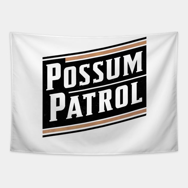 Possum Patrol Badge Tapestry by FreshIdea8