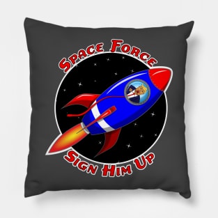 Space Force Pillow