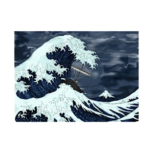 The Great Wave's Awakening T-Shirt