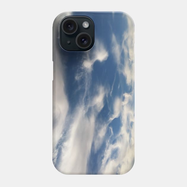 Winter cloudscape Phone Case by littlebird