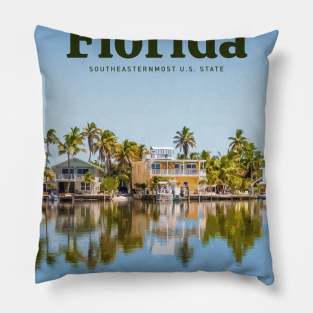 Visit Florida Pillow