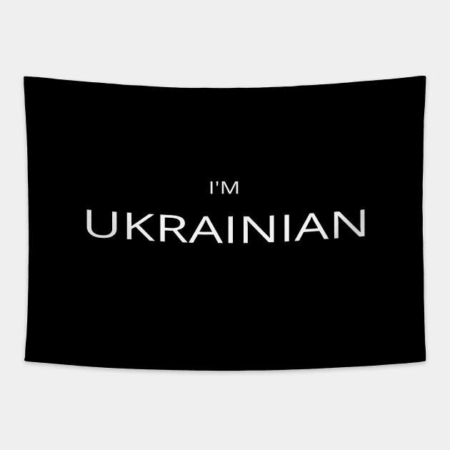 I'm Ukrainian Tapestry by Yasna