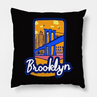 Brooklyn Bridge Pillow