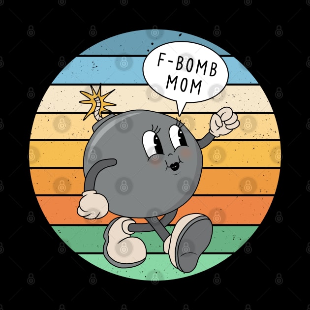 Vintage bomb mascot by valentinahramov