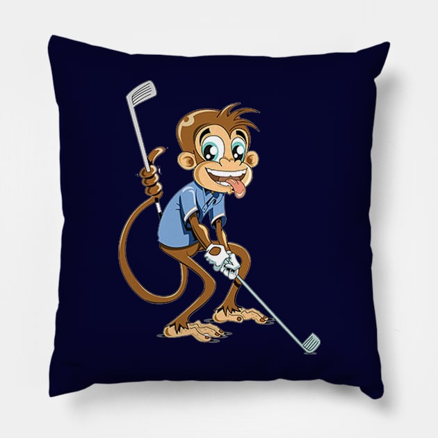 monkey design Pillow by man_reda