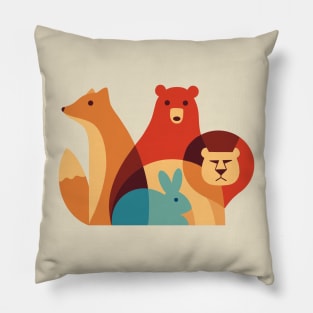 Minimalist Animals Pillow