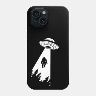 So That's What Happened to Bigfoot - White Background Phone Case