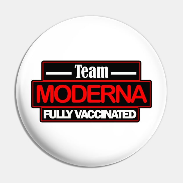 Moderna fully vaccinated design Pin by Redroomedia