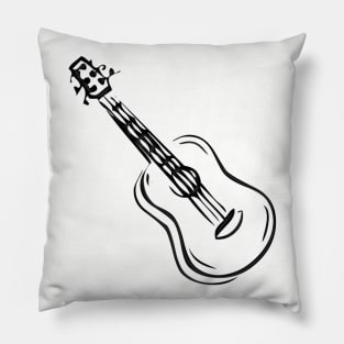 Western Era - Guitar Pillow