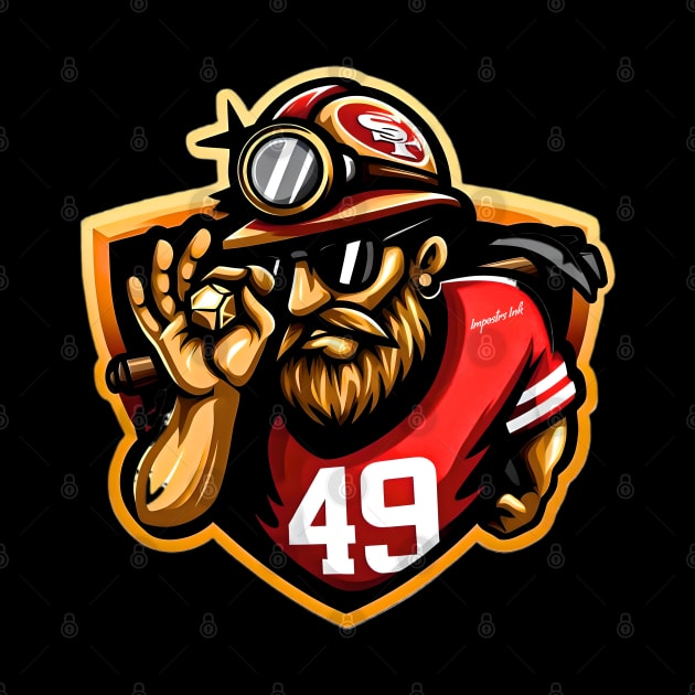 49ers Fan Art by HELLAHIGH TEEZ