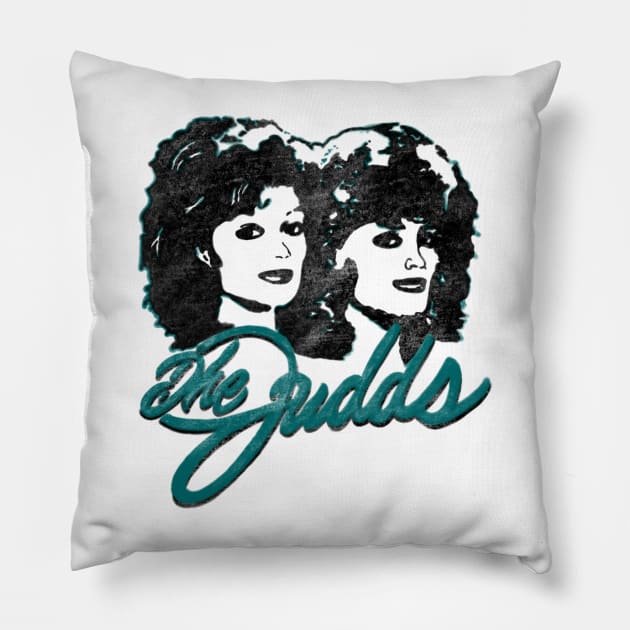 The Judds Vintage Pillow by Azalmawah