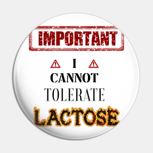 i cant tolerate lactose Pin