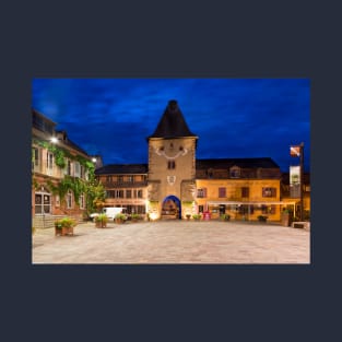 France Tower Gate by Night T-Shirt