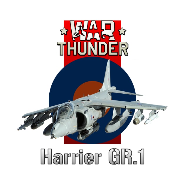 Harrier GR.1 by MilMerchant