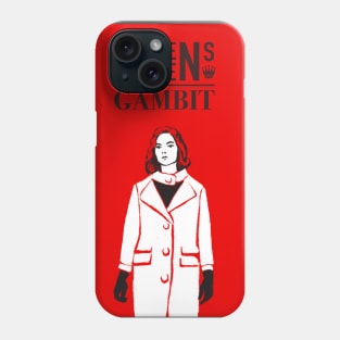 Queen's Gambit poster Edit Phone Case