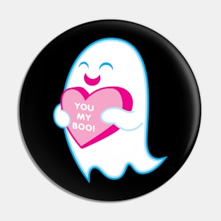 Jim8ball - You My Boo T-Shirt Pin