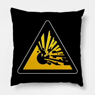 Warning Explosive Pillow