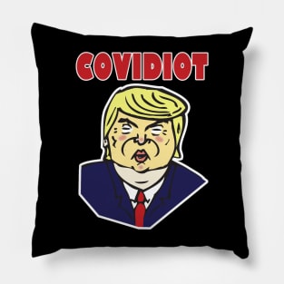 Trump Covidiot Pillow