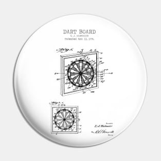 DART BOARD patent Pin