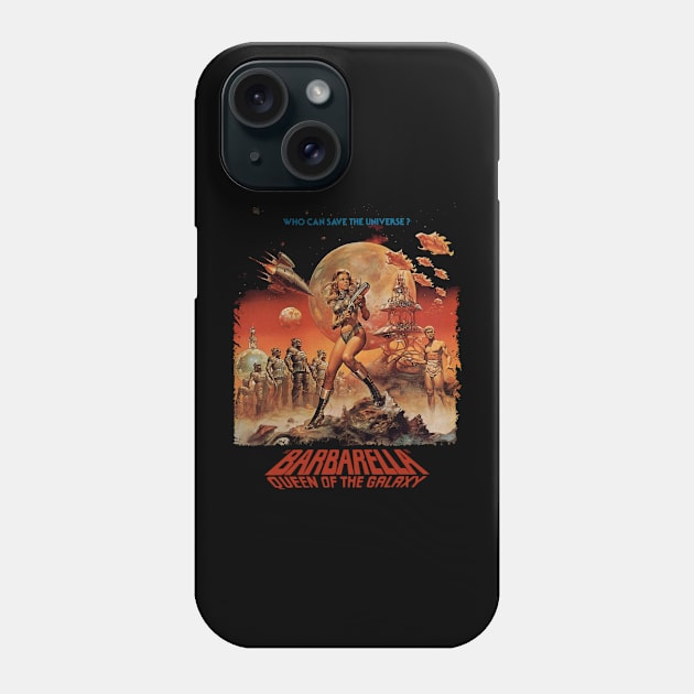 Barbarella The Queen of the Galaxy Phone Case by parashop