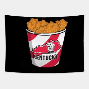 Kentucky- Famous for Fried Chicken Tapestry