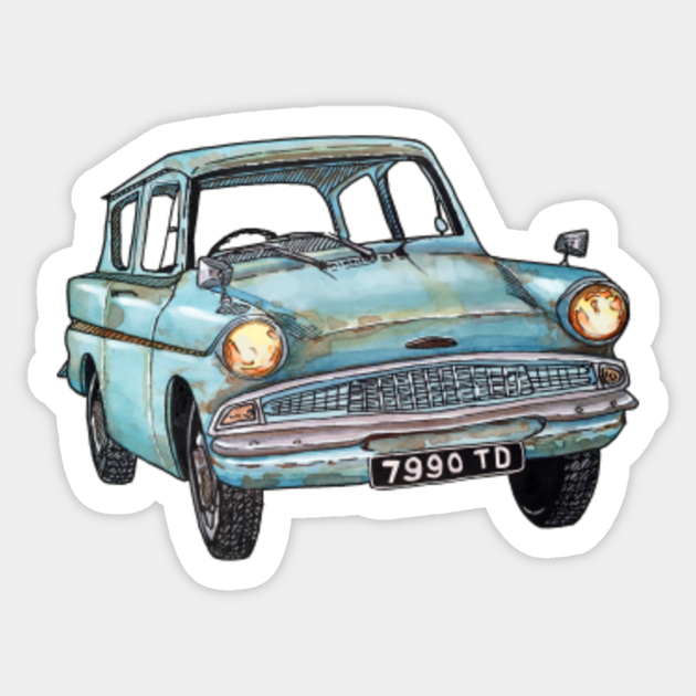 Ron Stop The Car Harry Potter Car Aufkleber Teepublic De Of course, since it flew in the harry potter series, so enchanted by ron's father that it became a rather revered object for potter fans, as well—even if they. ron stop the car