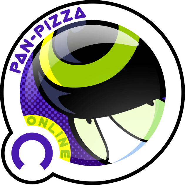 Pan-Pizza Online Kids T-Shirt by RebelTaxi