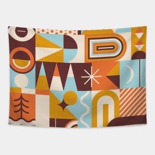 70s pattern Tapestry